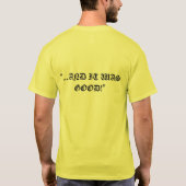 カスタマイズフリーメーソンのライト Tシャツ (裏面)