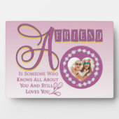 カスタマイズフリ最高のーズシック引用文プラーク フォトプラーク (正面)