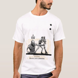 カスタマイズブラックジャックジョンソン4 - Tシャツ