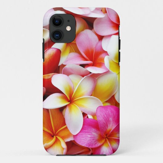 カスタマイズプルメリアのFrangipaniのハワイの花 Case-Mate iPhoneケース (裏面)