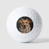 カスタマイズペットのペットゴモダンパーソナライズされたフ ゴルフボール (正面)