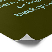 カスタマイズポスター ポスター (角)