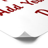 カスタマイズポスター ポスター (角)