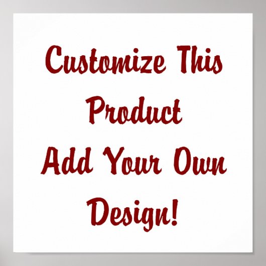 カスタマイズポスター ポスター (正面)