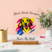 カスタマイズポップ・アートの可能なアートダシュントデザイン アクリルサイン (ウェディング)