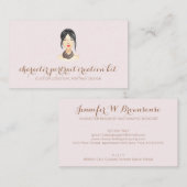 カスタマイズポートレートキャラクタースタイル 名刺 (正面/裏面)