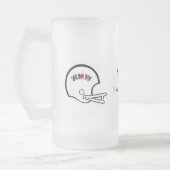 カスタマイズマグ- フロストグラスビールジョッキ (左)