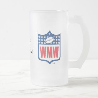 カスタマイズマグ- フロストグラスビールジョッキ