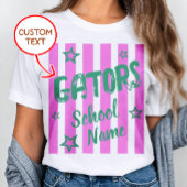 カスタマイズマスコットスクール精神チームTシャツ Tシャツ