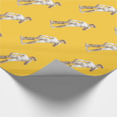 カスタマイズミケランジェロのデイヴィッドの彫刻 ラッピングペーパー (角)