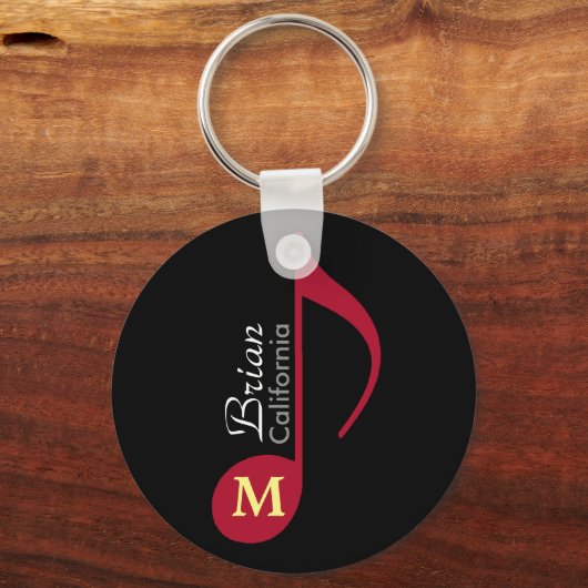 カスタマイズミュージシャン キーホルダー (正面)