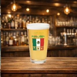 カスタマイズメキシコの旗 タンブラーグラス