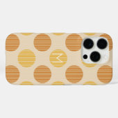 カスタマイズモダン円 Case-Mate iPhoneケース (裏面 (横))
