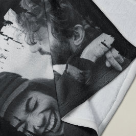 カスタマイズモダン写真 フリースブランケット