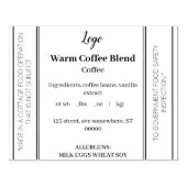 カスタマイズモダン可能なコテージ法フードゴムスタンプ ラバースタンプ (インプリント)