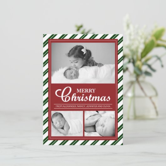 カスタマイズモダン可能なフォトカードデザイン (スタンド正面)