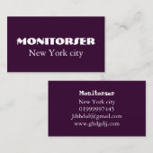 カスタマイズモダン可能な名刺 名刺 (正面/裏面)