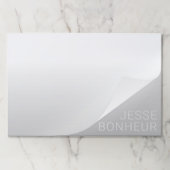 カスタマイズモダン可能な名前 |グラデーション ペーパーパッド (折り畳み)