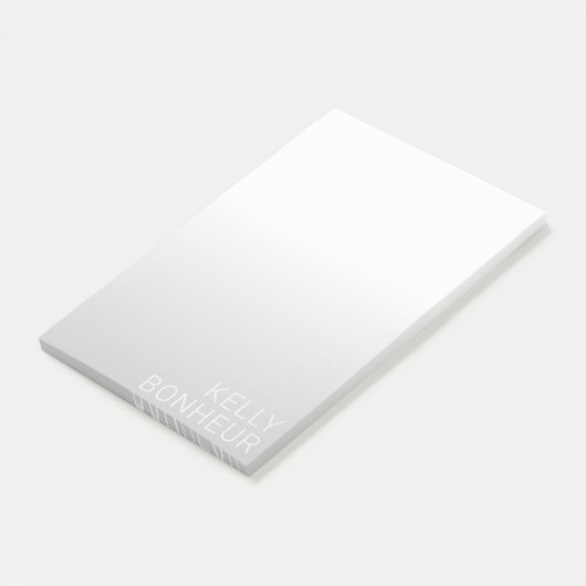 カスタマイズモダン可能な名前 |グラデーション ポストイット (アングル)