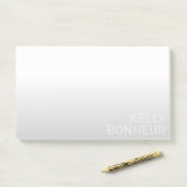 カスタマイズモダン可能な名前 |グラデーション ポストイット (デスク)