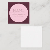 カスタマイズモダン可能な文字縁ど付き エンクロージャーカード (正面/裏面)