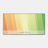 カスタマイズモダン可能な美的カラフル抽象芸術 デスクマット (正面)