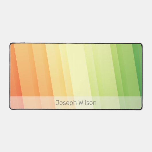 カスタマイズモダン可能な美的カラフル抽象芸術 デスクマット (正面)