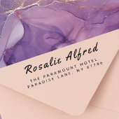 カスタマイズモダン差出人住所 セルフインキングスタンプ