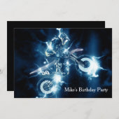 カスタマイズモトクロス招待状 招待状 (正面/裏面)