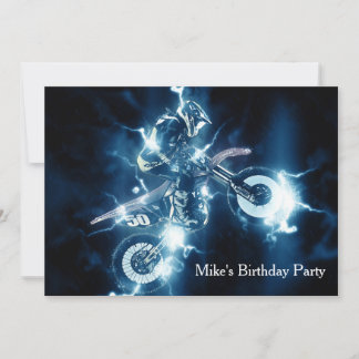 カスタマイズモトクロス招待状 招待状