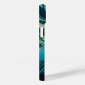 カスタマイズモノグラムの可能な大理石樹脂デザイン Case-Mate iPhoneケース (裏面 / 右)