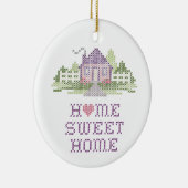 カスタマイズユアホームスイートホームオーナメント セラミックオーナメント (右)