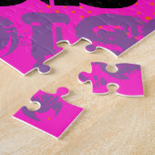 カスタマイズユニーク可能な名前 |おもしろいカラフルとクリエイティブ ジグソーパズル (側面)