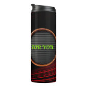 カスタマイズユニーク可能な熱タンブラーデザイン タンブラー (回転右)