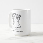 カスタマイズユーモアのある可能なFreak Mug 1-26-23 コーヒーマグカップ (正面左)