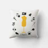 カスタマイズラベル枕 クッション (裏面)