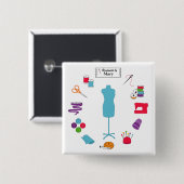 カスタマイズラベル 缶バッジ (正面&裏面)