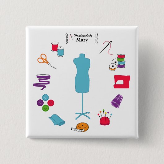 カスタマイズラベル 缶バッジ (正面)