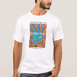 カスタマイズリズムの手-カスタマイズ Tシャツ