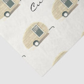 カスタマイズレトロのヴィンテージの涙のキャンピングカー 薄葉紙 (詳細)