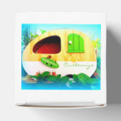 カスタマイズレトロヴィンテージキャンパーブルー フェイバーボックス (上部)