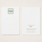 カスタマイズロゴのイヤリング表示の追加 (正面&裏面)