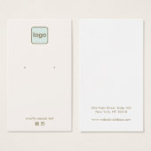 カスタマイズロゴのイヤリング表示を追加 (正面&裏面)