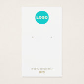 カスタマイズロゴ付き表示カード (正面)