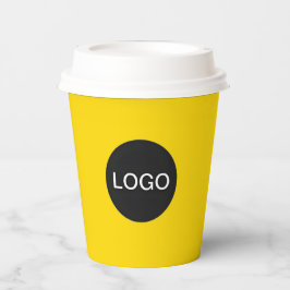 カスタマイズロゴ、ラグジュアリー金ゴールド 紙コップ