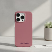 カスタマイズローズゴールドiPhoneケース 名入れ iPhoneケース