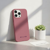 カスタマイズローズゴールドiPhoneケース 名入れ iPhoneケース