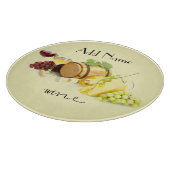 カスタマイズワインおよびチーズガラスまな板 カッティングボード (角)