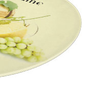 カスタマイズワインおよびチーズガラスまな板 カッティングボード (角)