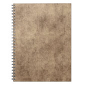 カスタマイズヴィンテージの羊皮紙または紙の背景 ノートブック (正面)